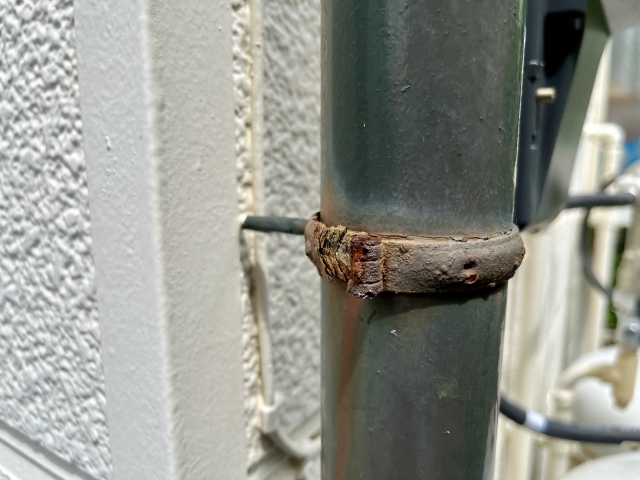 支持金具の腐食・破損