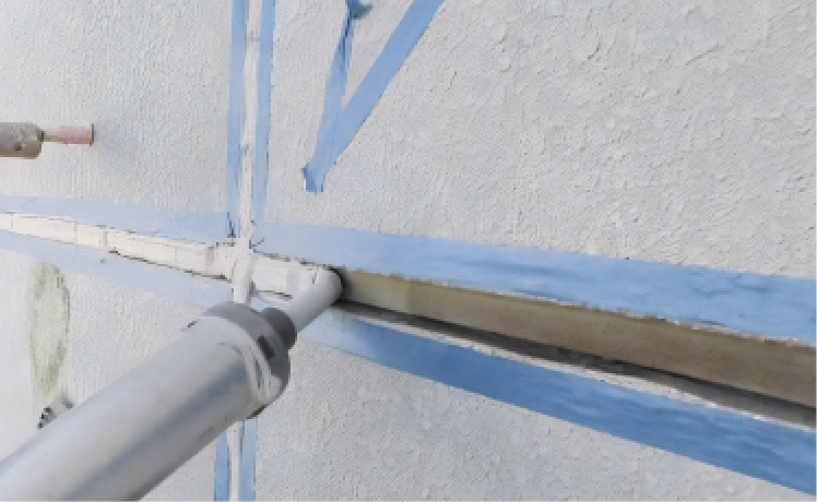 外壁のシーリング補修