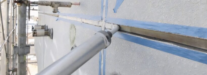 シーリング作業の様子