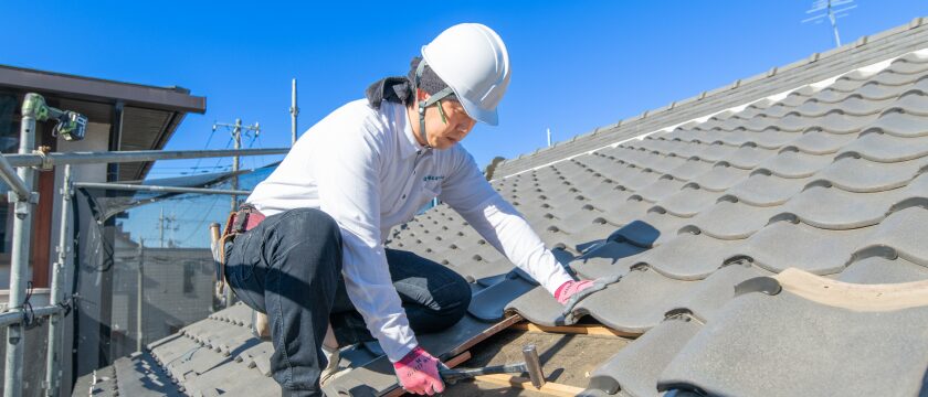 作業風景の写真