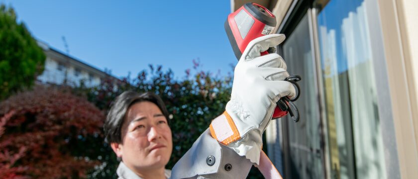 作業風景の写真