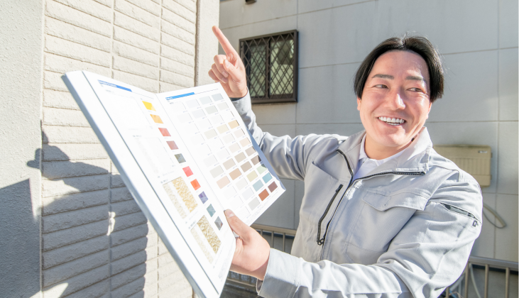 屋根修理の説明