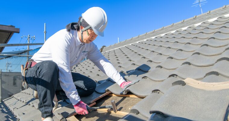 屋根の修理写真