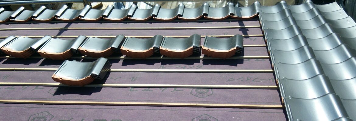 屋根の修理写真