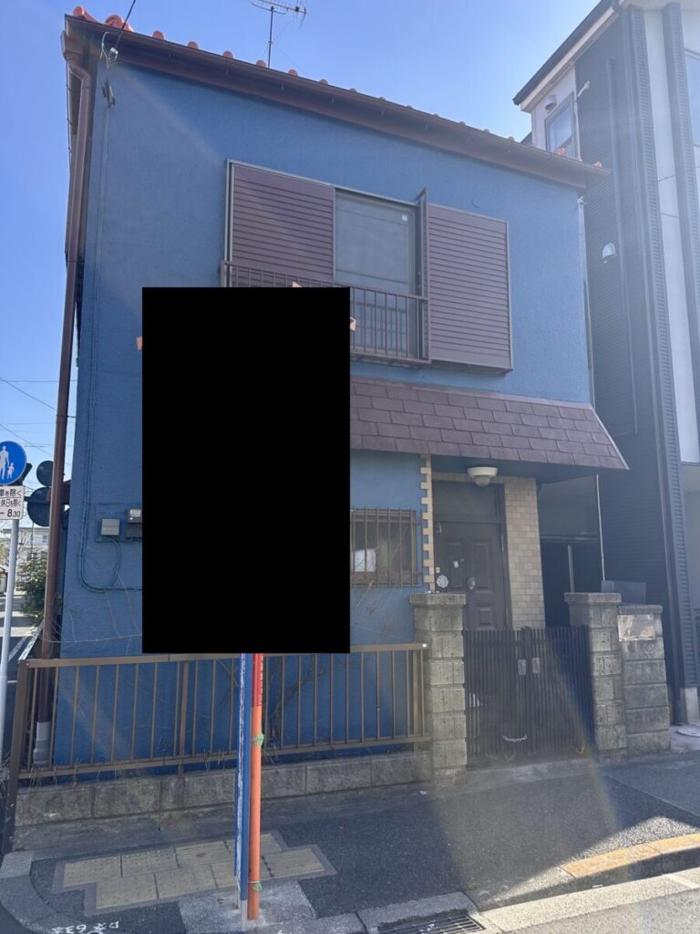 桶川市・O様|棟板金・貫板交換(スレート屋根)_施工前アップ