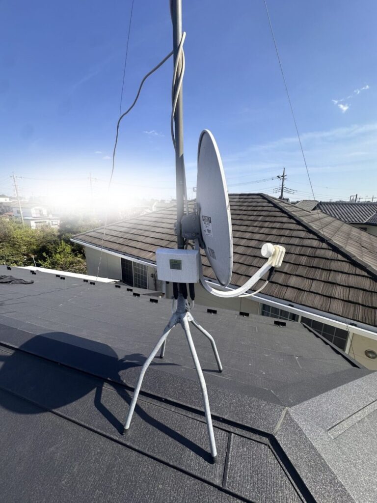 さいたま市・S様|瓦屋根の漆喰入れ替え工事_施工前2
