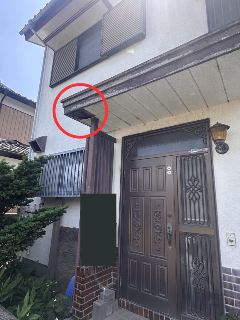 飯能市・A様|棟瓦積み直し_施工前2