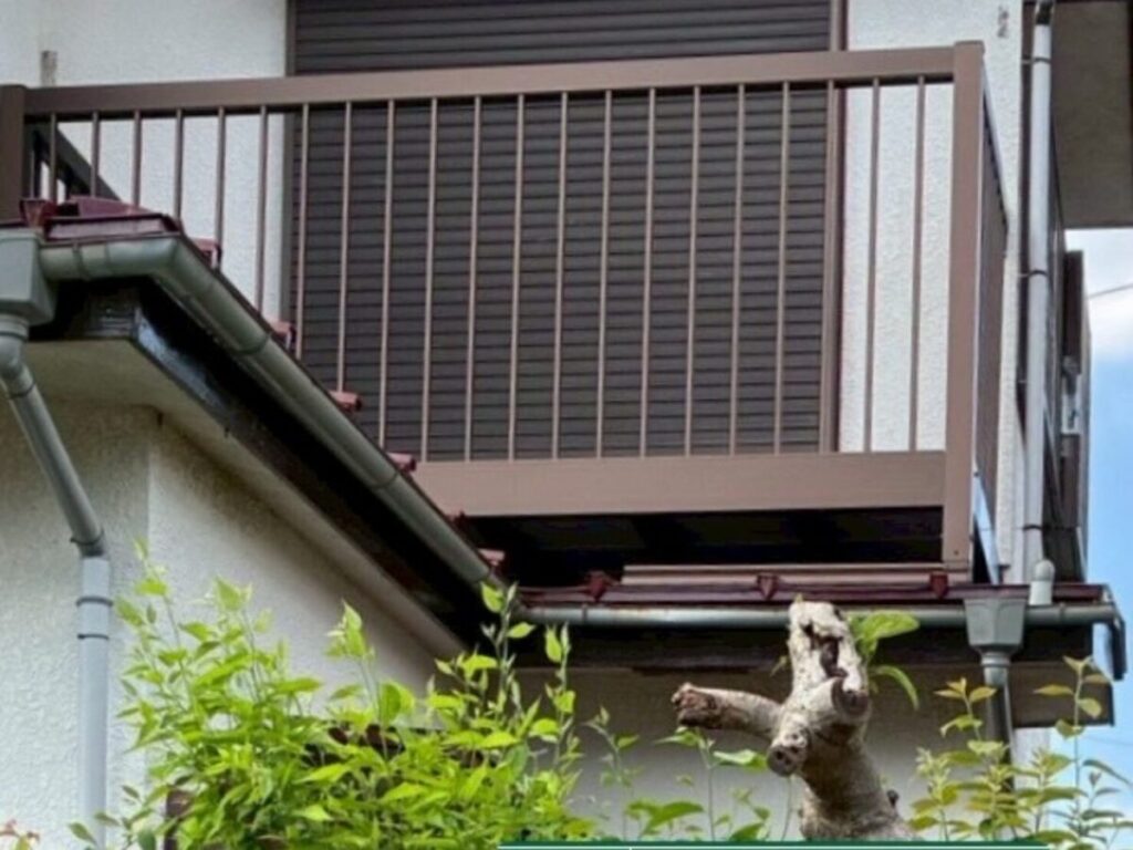桶川市・O様|棟板金・貫板交換(スレート屋根)_棟板金新設後