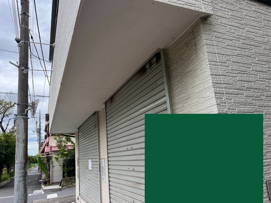 本庄市・K様|屋根塗装(スレート屋根)_棟板金錆止め